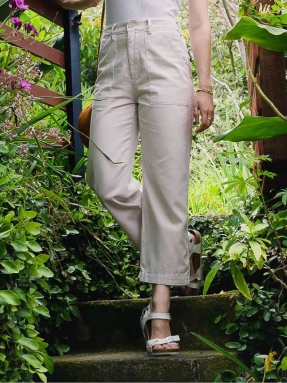LACAUSA Brushed Stella Trousers